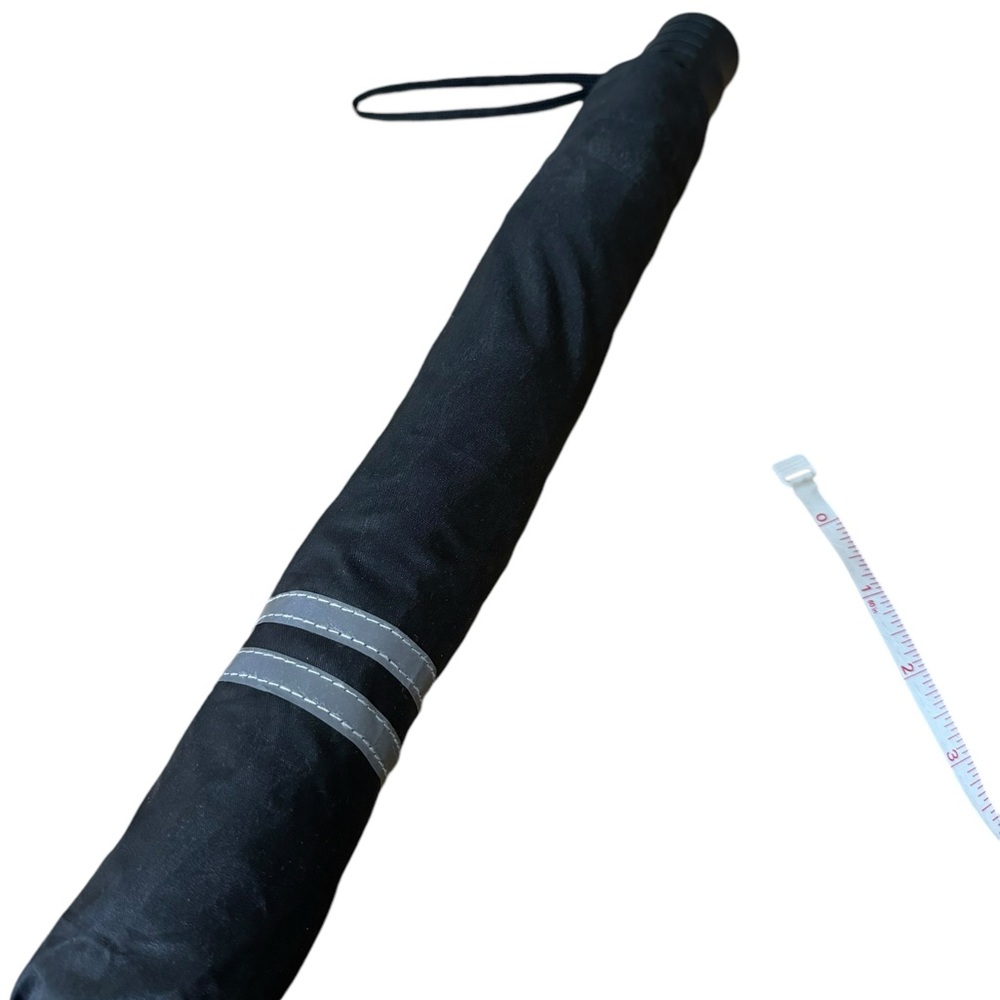 Full-Size Automatic Collapsible Black Umbrella. NEW